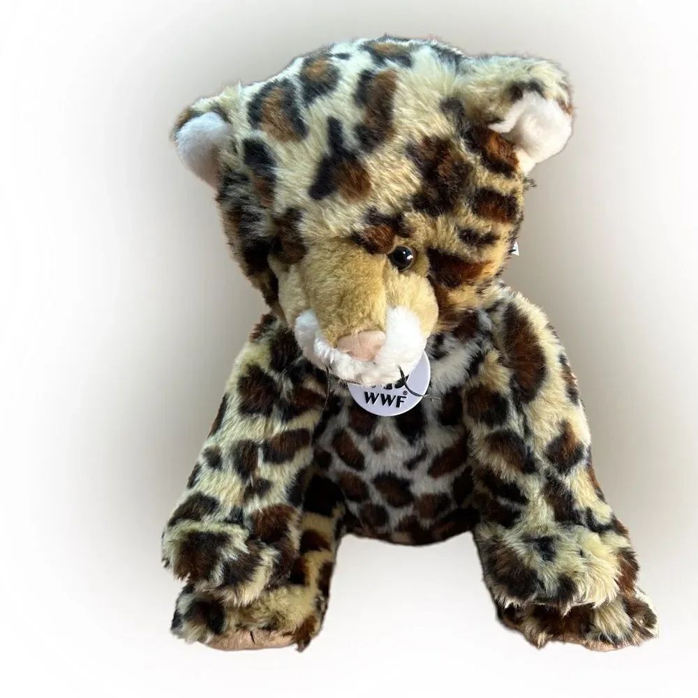 Build-A-Bear World Wildlife Fund Spotted Leopard Stuffed Animal